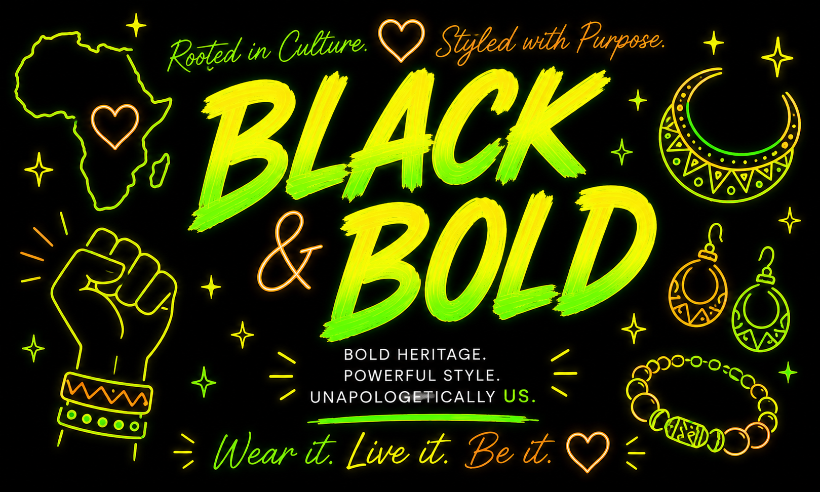 Black & Bold (Afrocentric) Collection