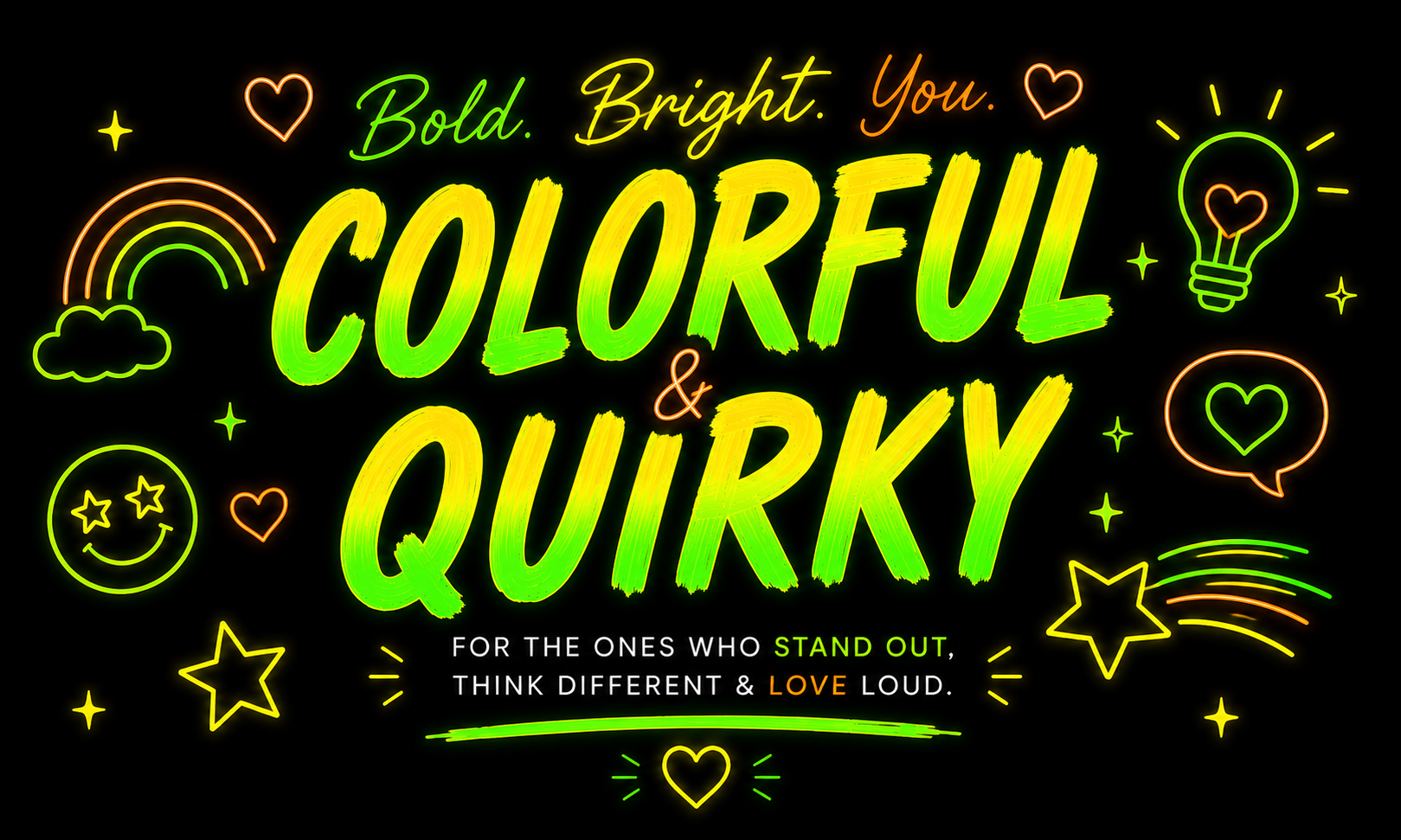 Colorful & Quirky Collection