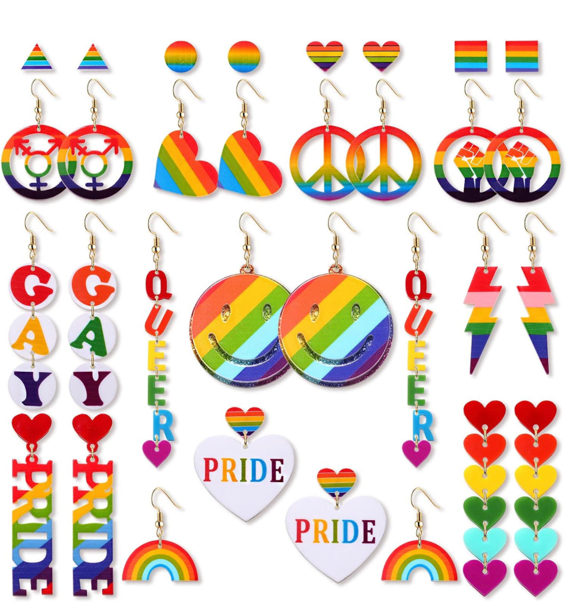 I’m Proud (Pride Earrings)