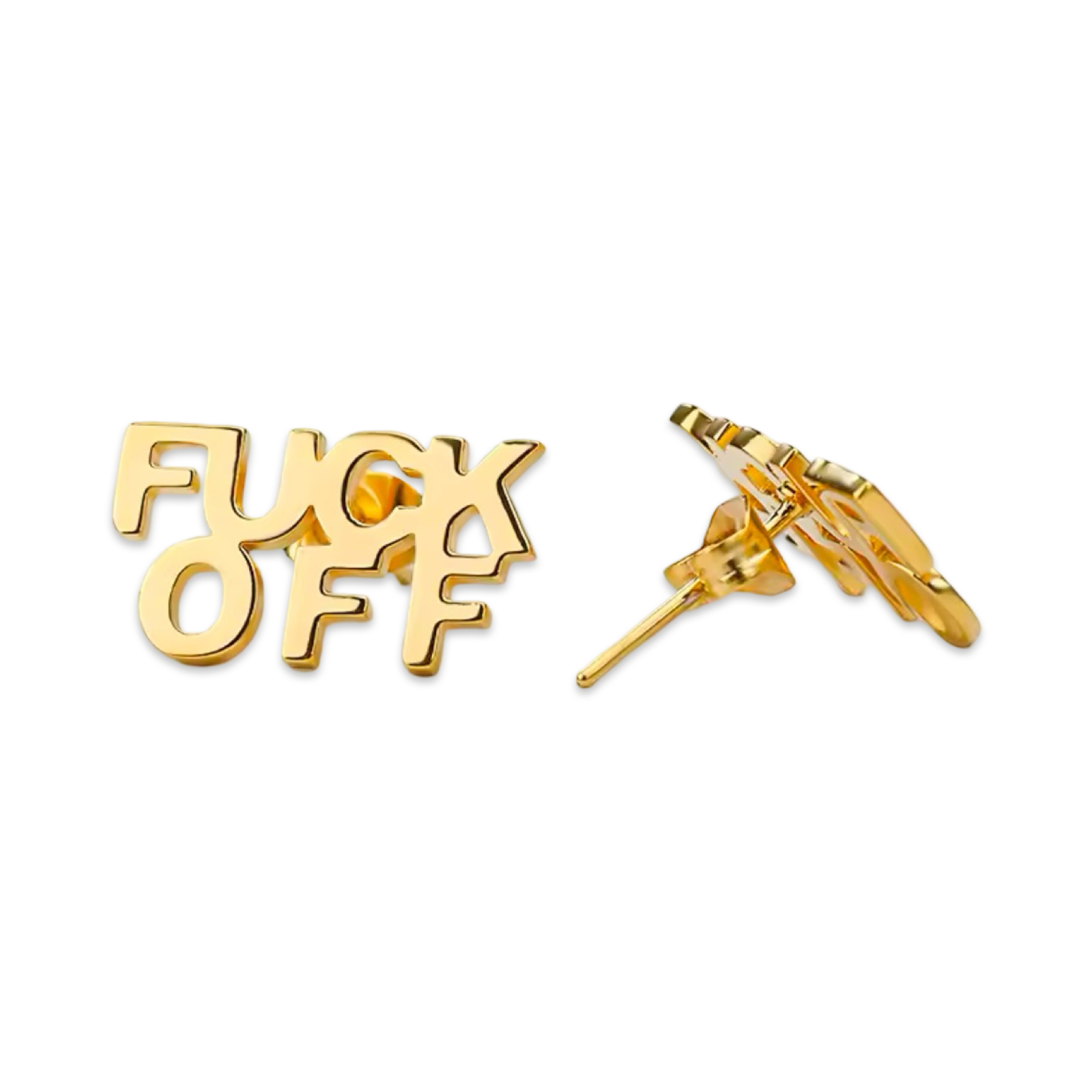 Fuck Off! (Mini Stud) - Earrings