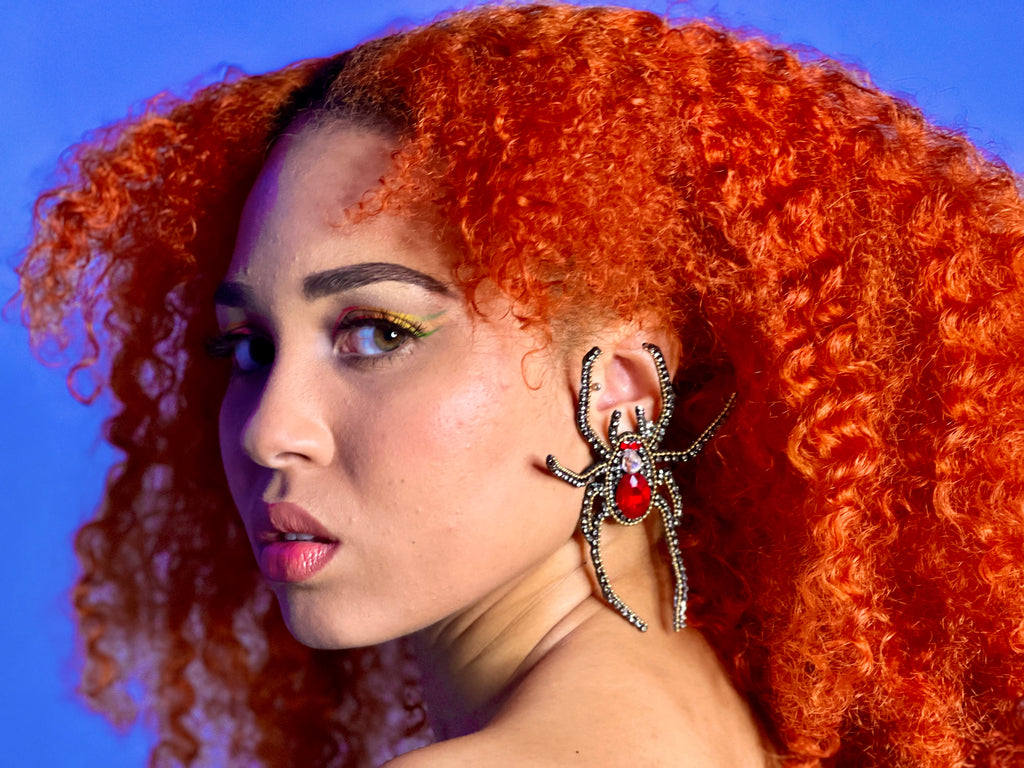Black Widow - Earrings