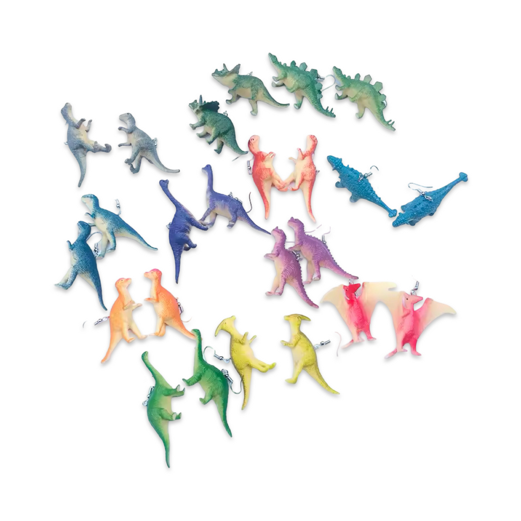 Dino-mite (Dinosaur) - Earrings