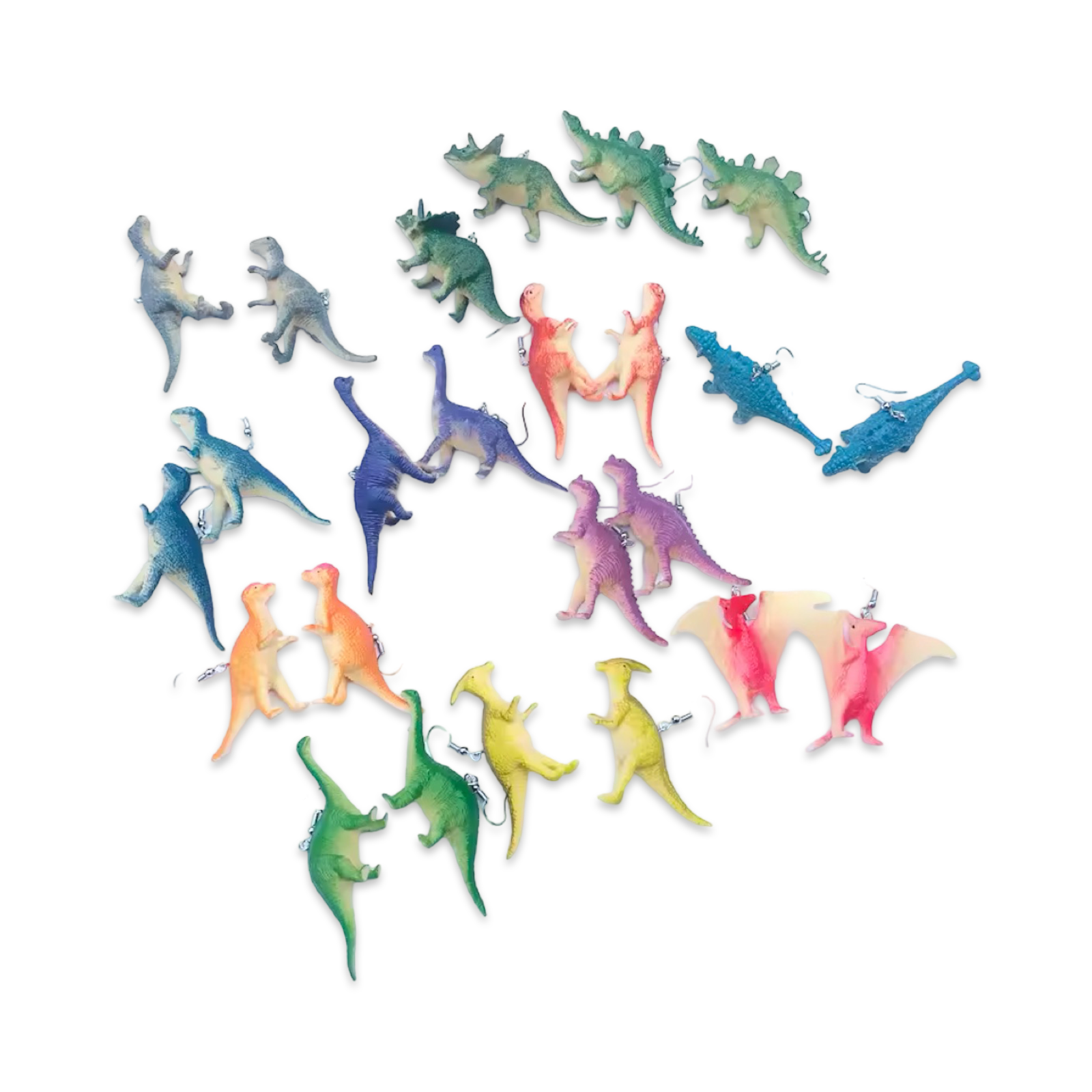 Dino-mite (Dinosaur) - Earrings