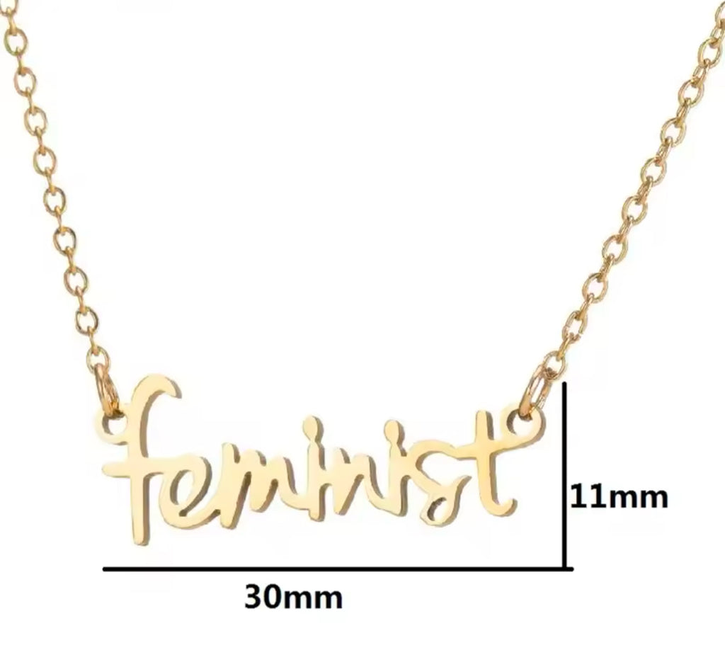 I’m A Feminist - Necklace