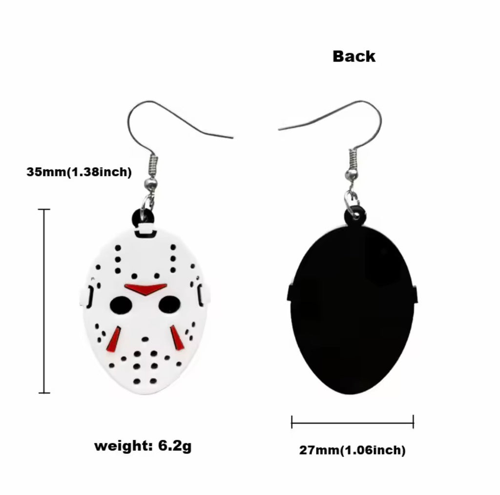 Jason Mask - Earrings