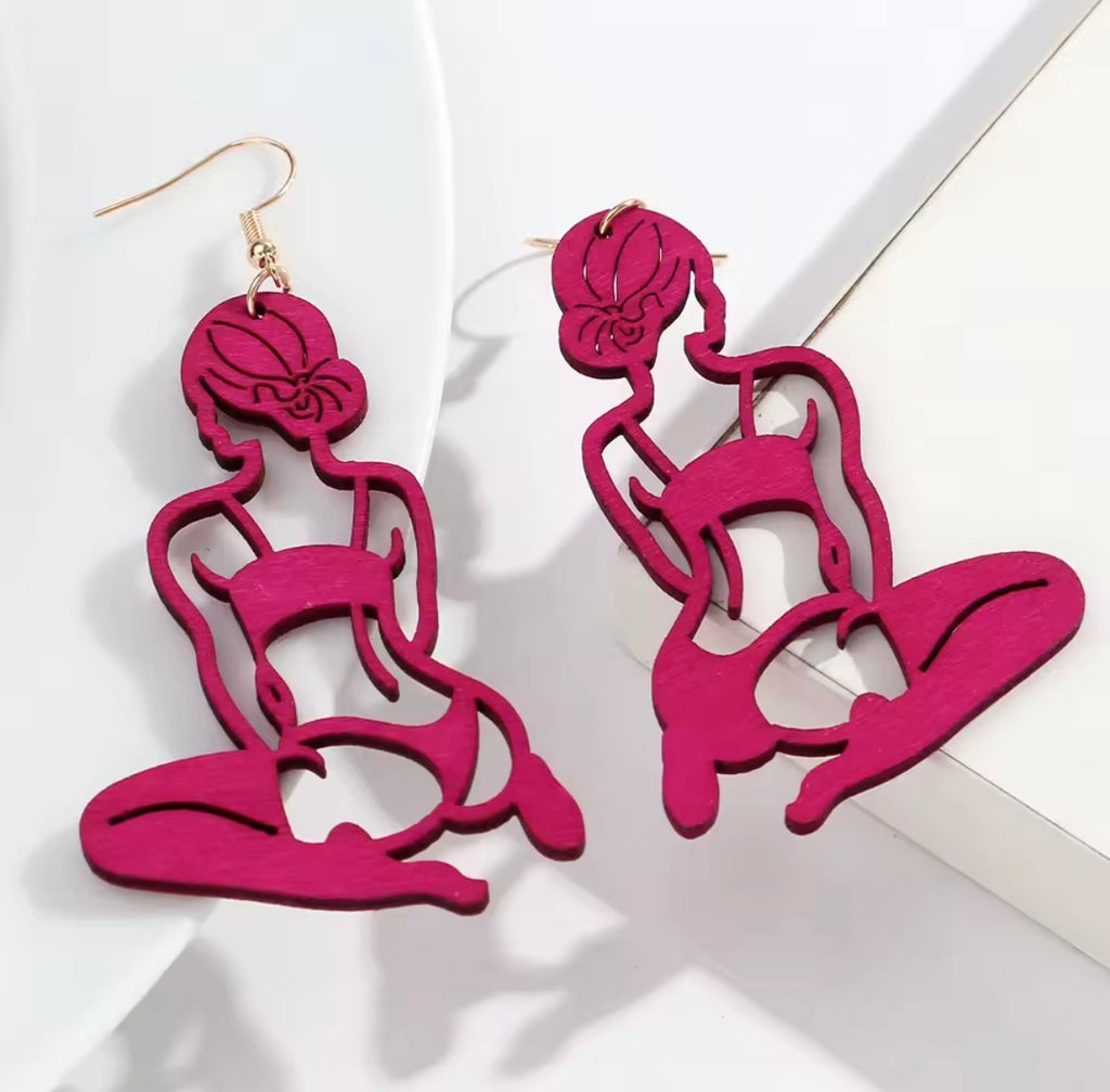 On Your Knees! - Earrings