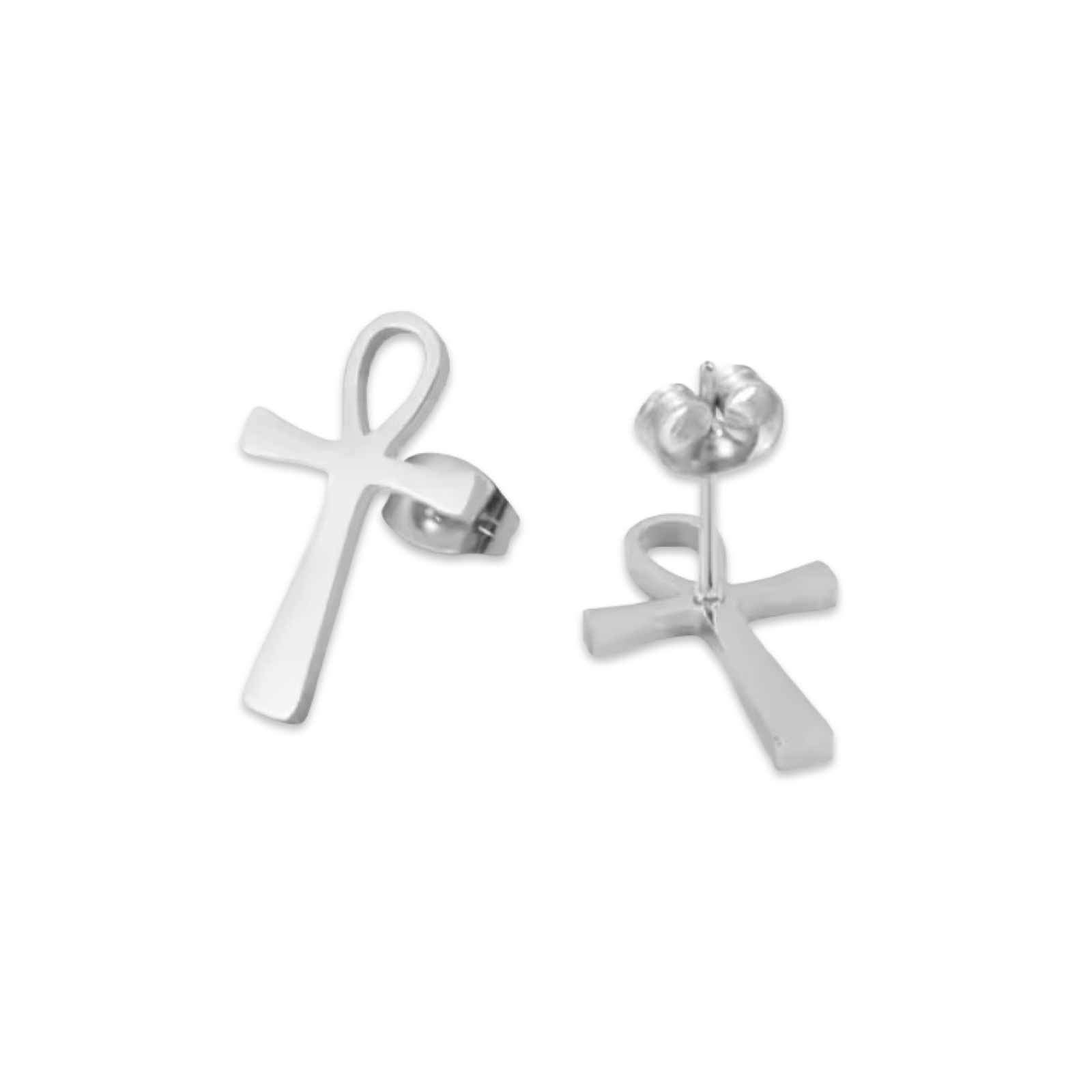 Mini Ankh Stud - Earrings