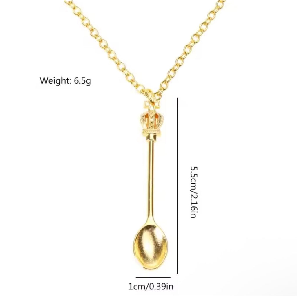 Tea Spoon - Necklace