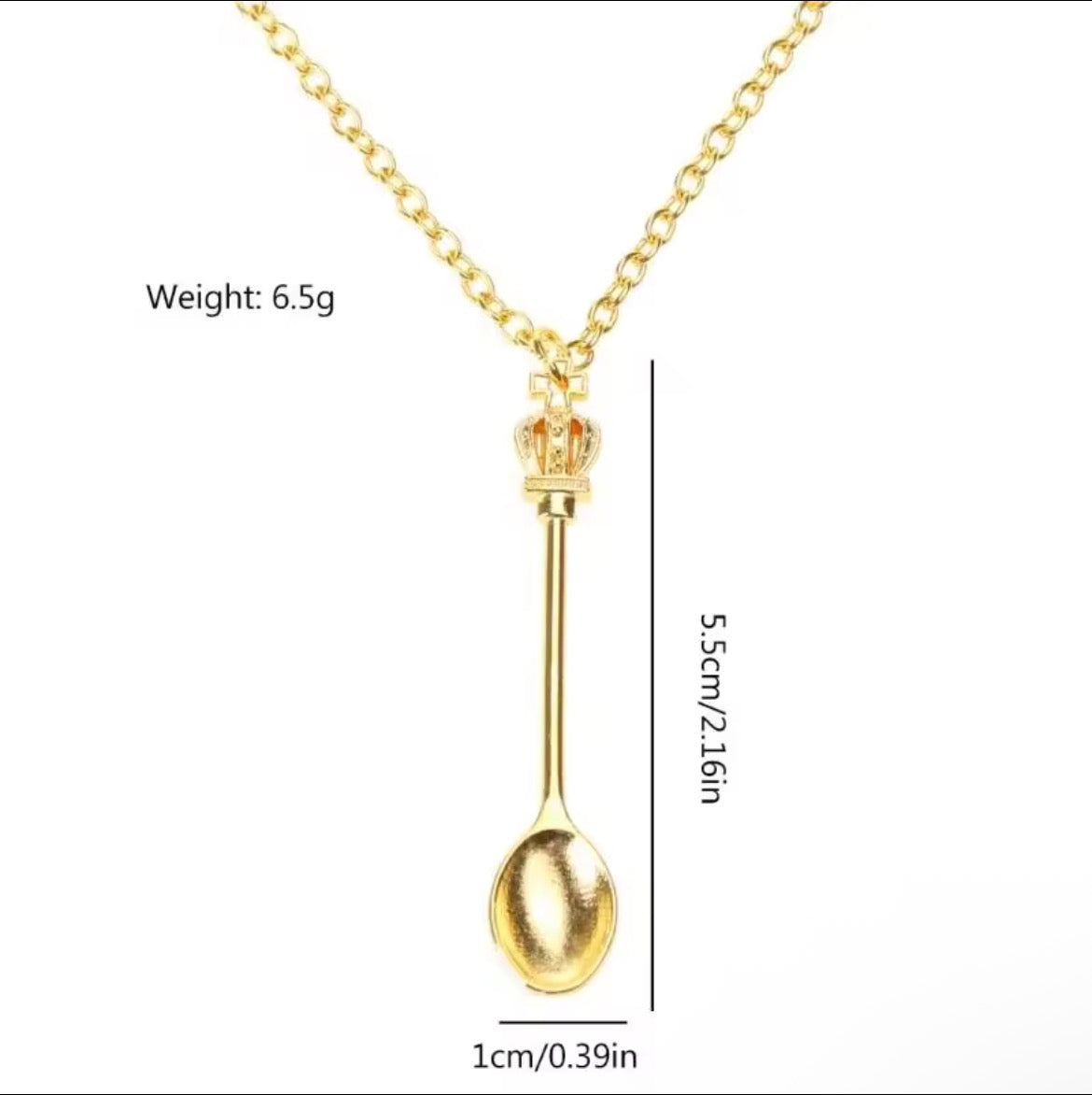 Tea Spoon - Necklace