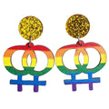 Lesbihonest (Feminine Symbols) - Earrings