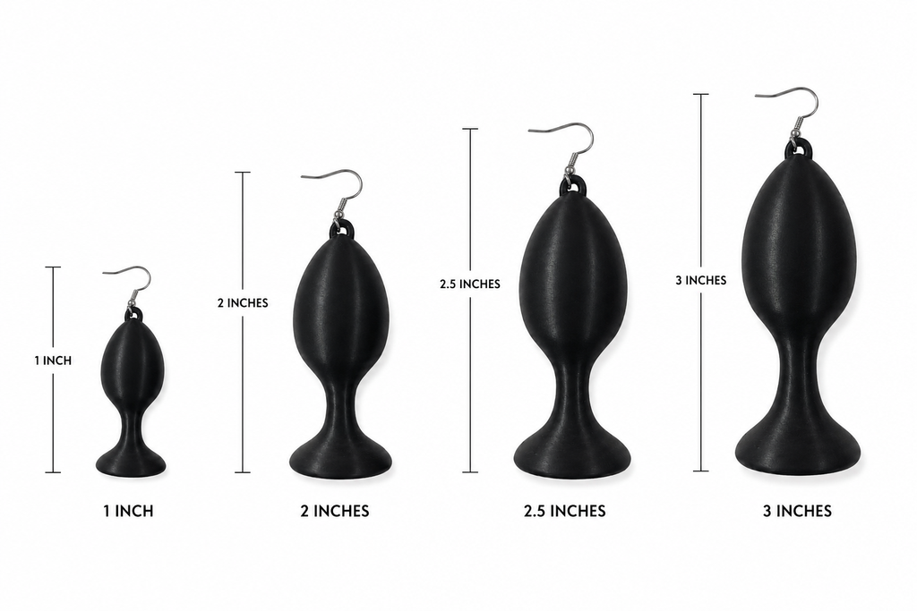 Anal Plug - Earrings