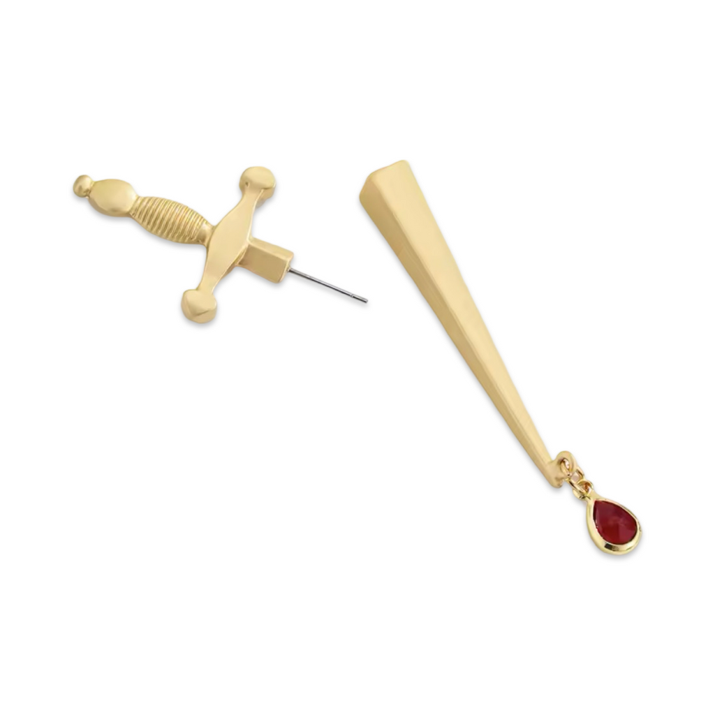 Double Edged Sword - Earrings