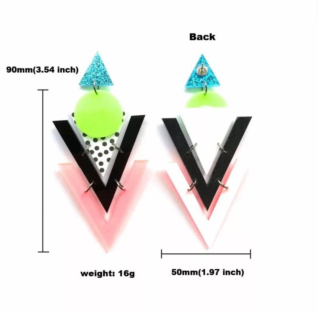 Funky Fresh Dressed - Earrings