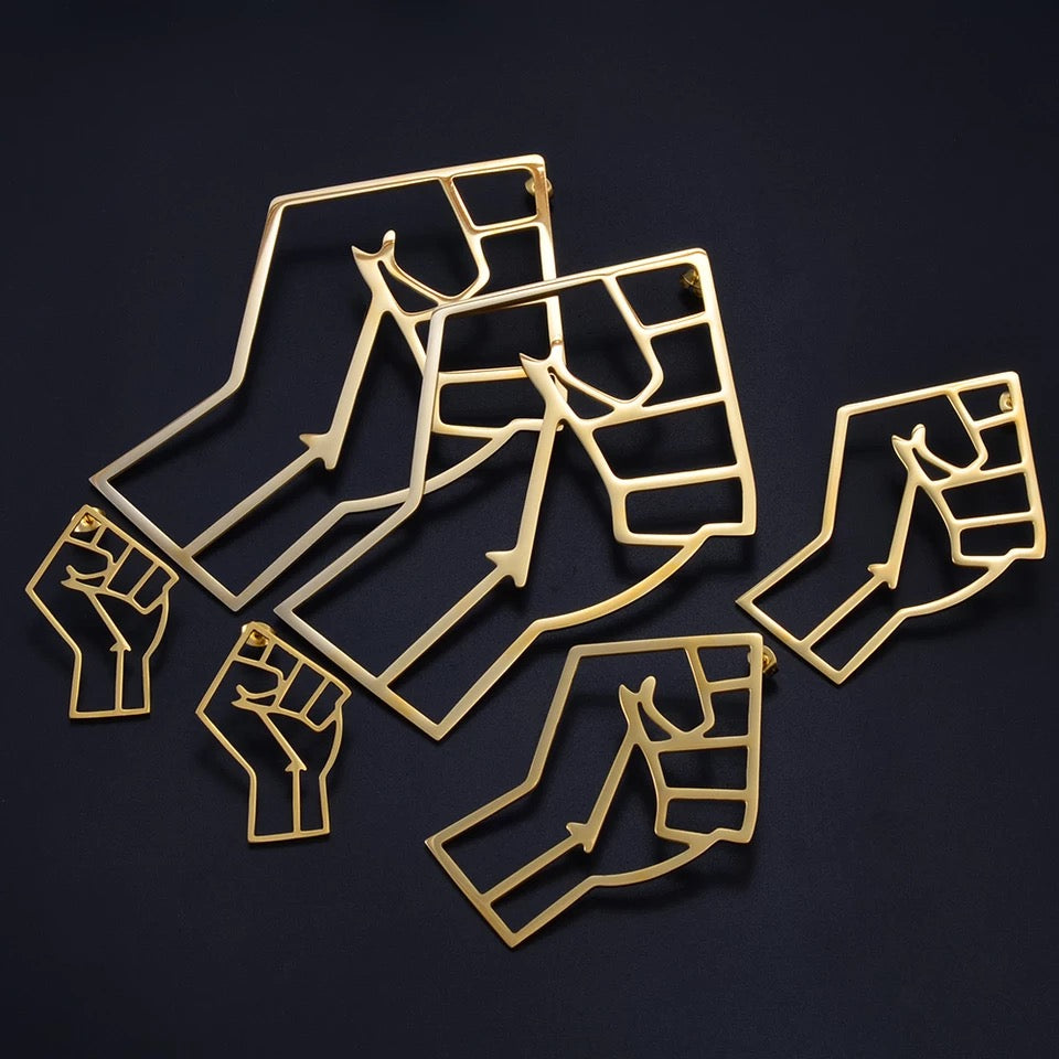 Power to the People (Fist) - Earrings