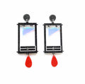 Off With His Head! (Guillotine) - Earrings