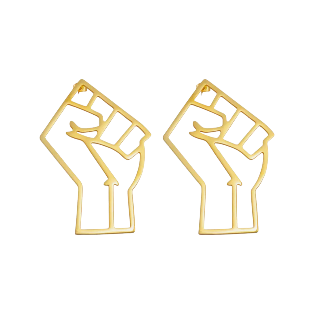 Power to the People (Fist) - Earrings