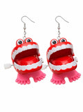 Happy Feet (Chattering Teeth) - Earrings