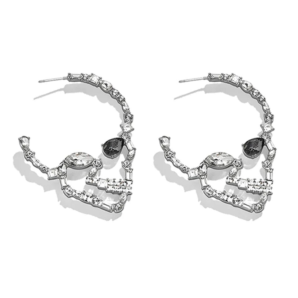 Skull Candy (Crystal Rhinestone) - Earrings