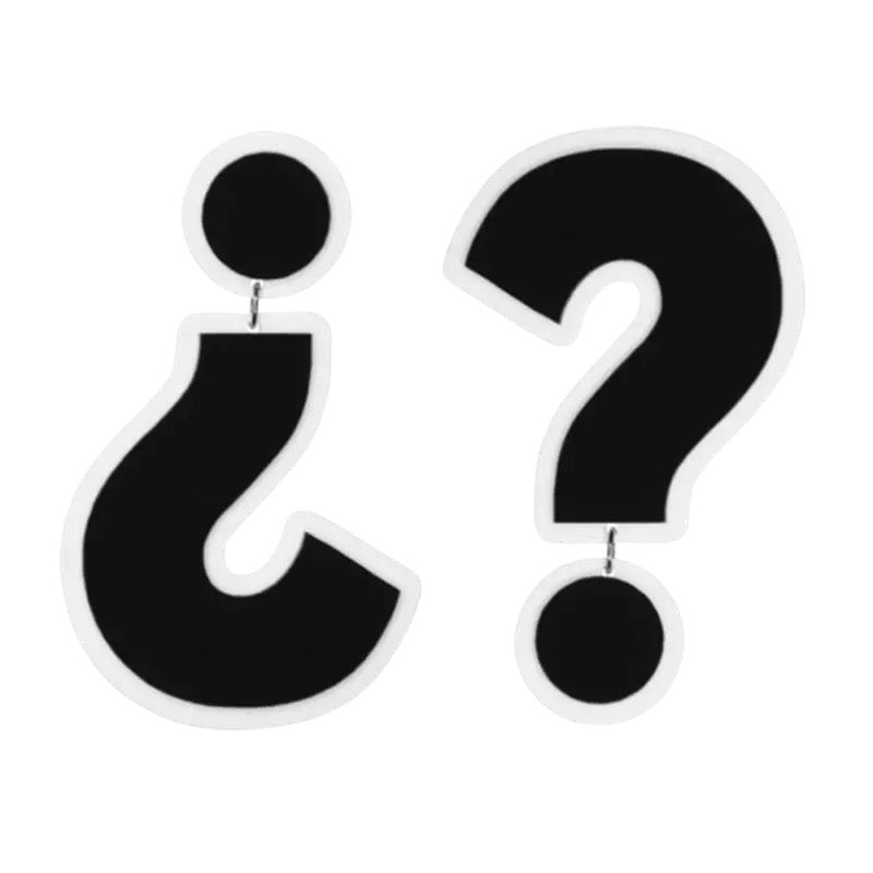 Q&A (Question Mark?) - Earrings