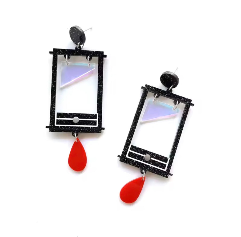 Off With His Head! (Guillotine) - Earrings