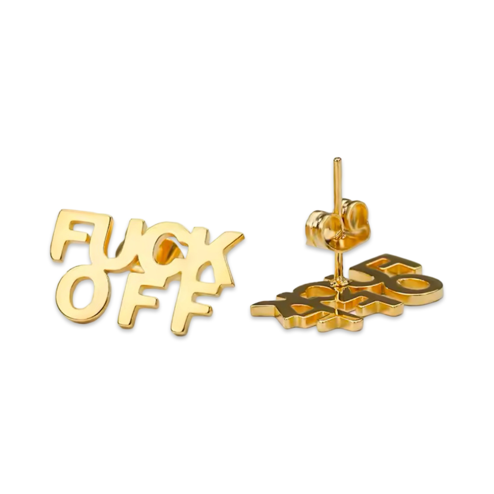 Fuck Off! (Mini Stud) - Earrings