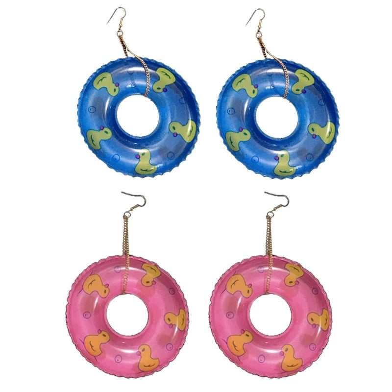 Pool Party (Floatie) - Earrings