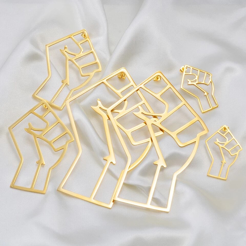 Power to the People (Fist) - Earrings