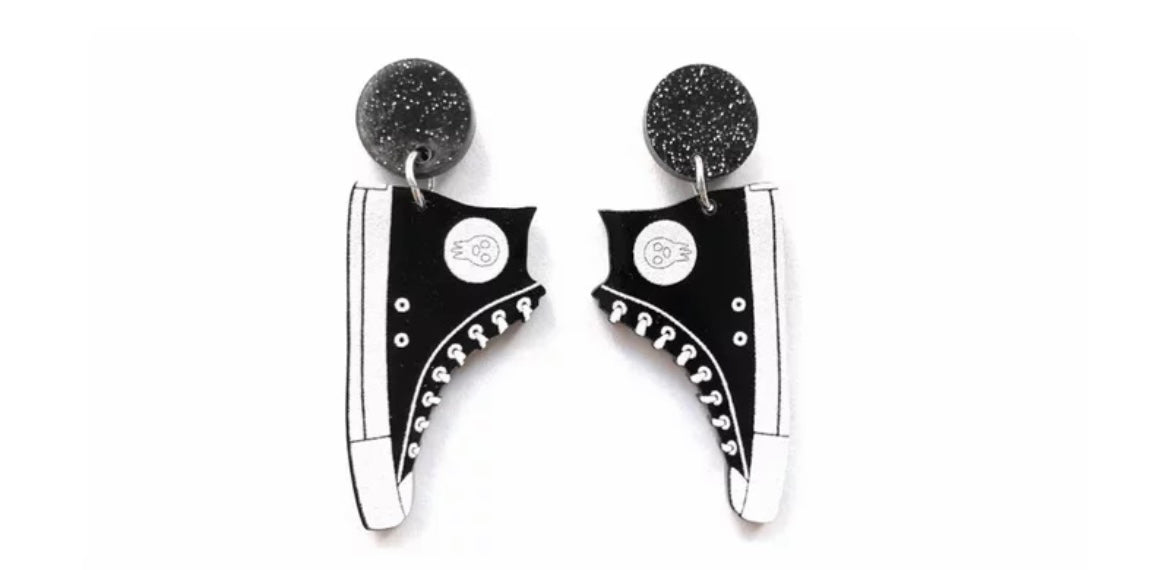 High Tops (Converse) - Earrings