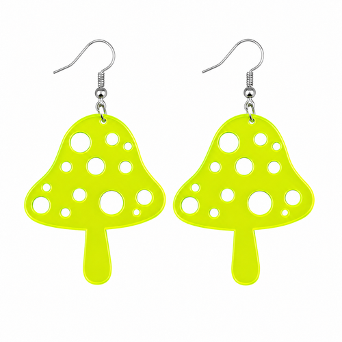 Mellow Mushroom - Earrings 🍄