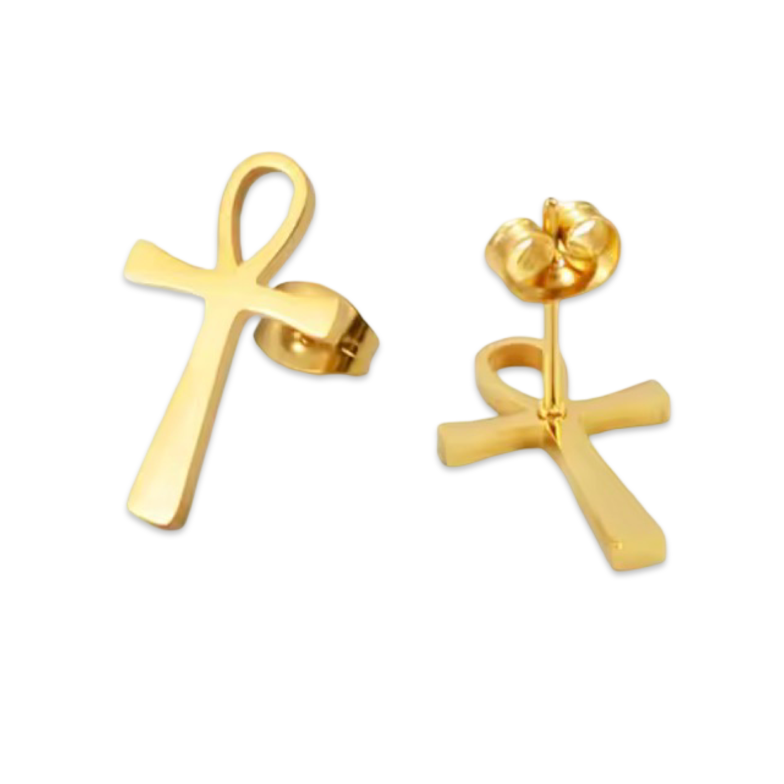Mini Ankh Stud - Earrings