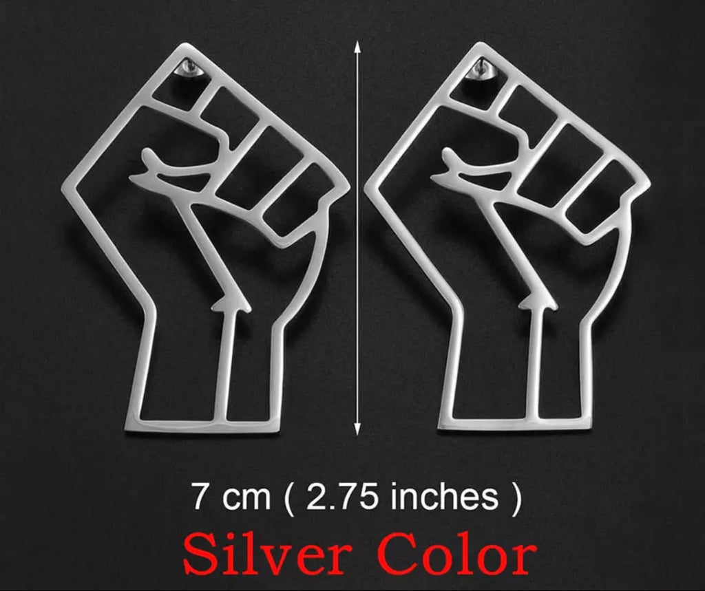 Power to the People (Fist) - Earrings