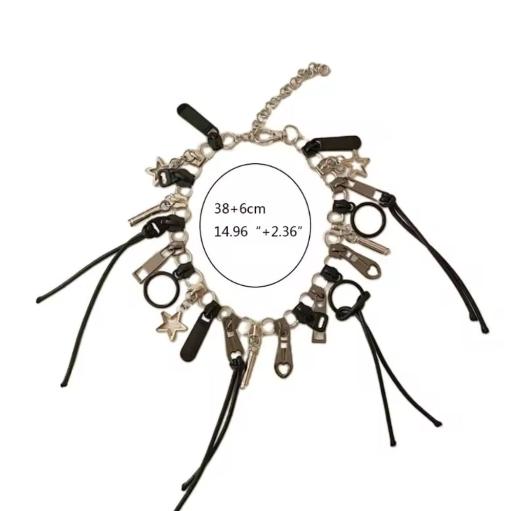 Just Zip It! - Necklace