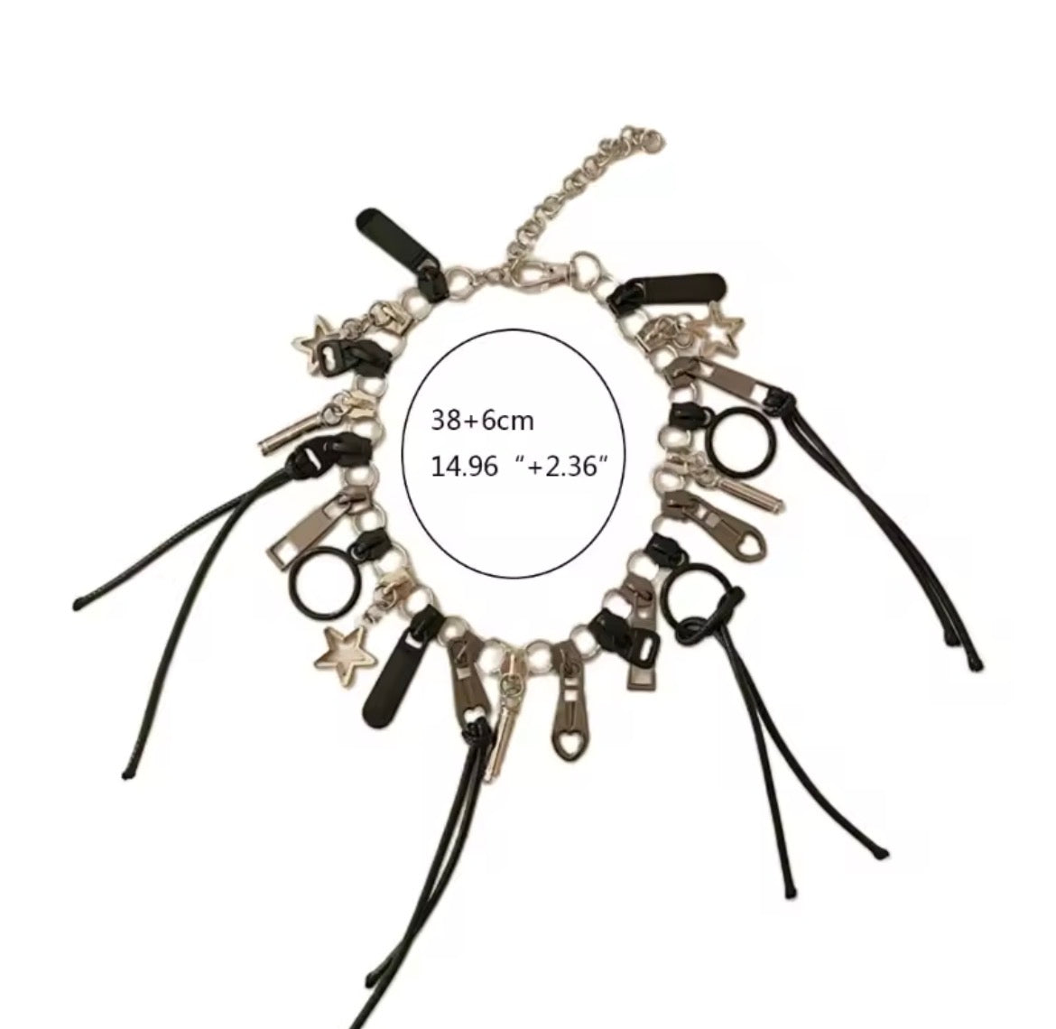 Just Zip It! - Necklace