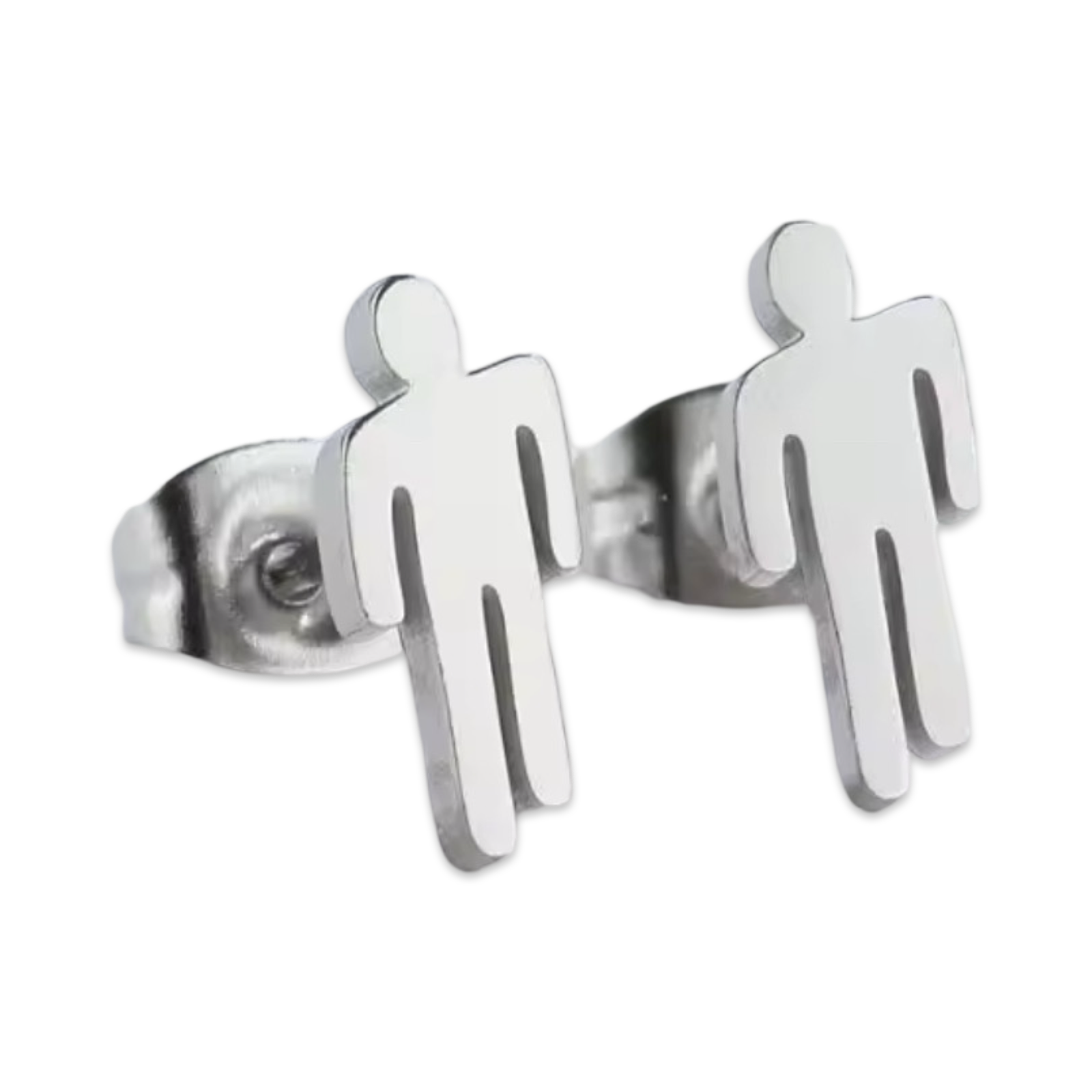 Bathroom Signs (Mini Studs) - Earrings