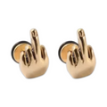 Mini Fuck (Middle Finger Stud) - Earrings