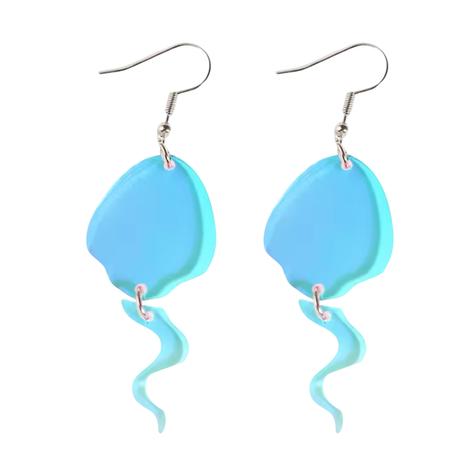 Sperm Donor (Iridescent Dangle) - Earrings