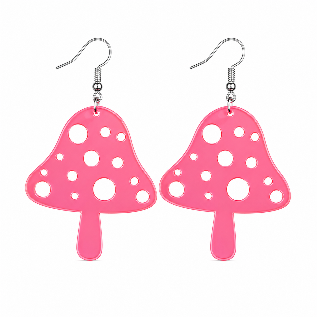 Mellow Mushroom - Earrings 🍄