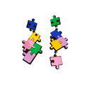 Jigsaw Puzzle - Earrings