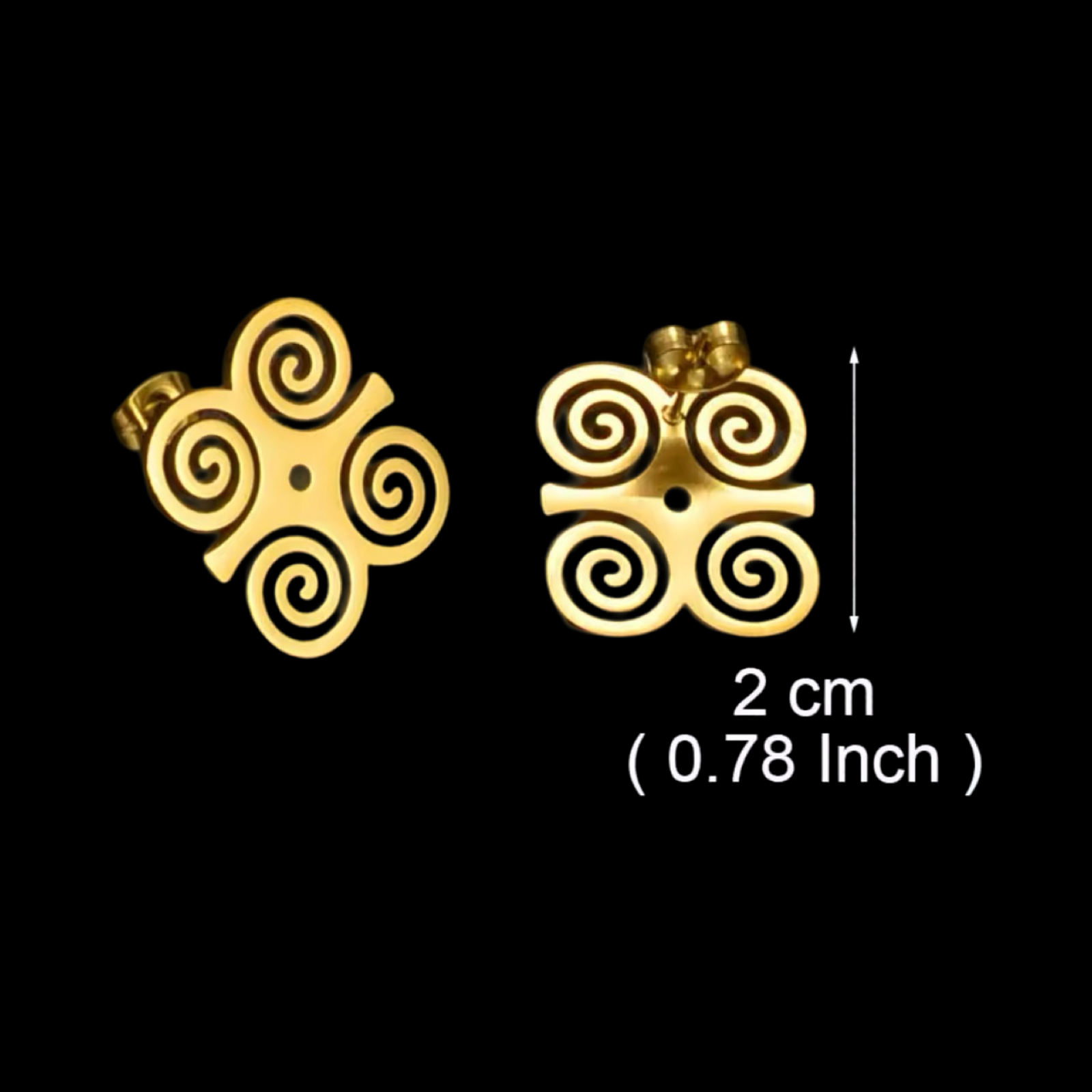Dwennimmen (Metal Stud) - Earrings