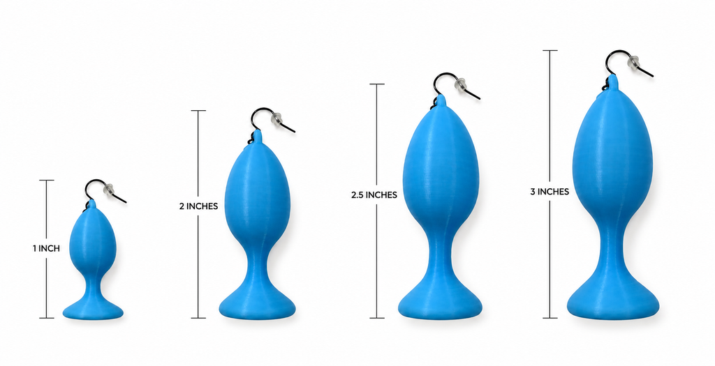 Anal Plug - Earrings