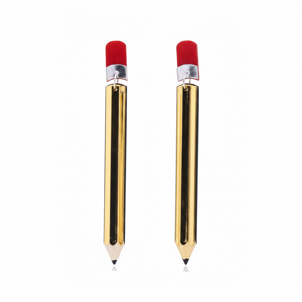 Let Me Pencil You In - Earrings