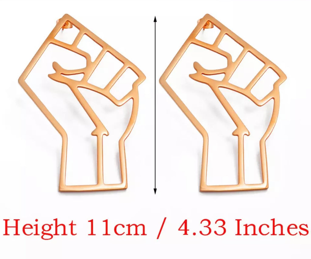 Power to the People (Fist) - Earrings