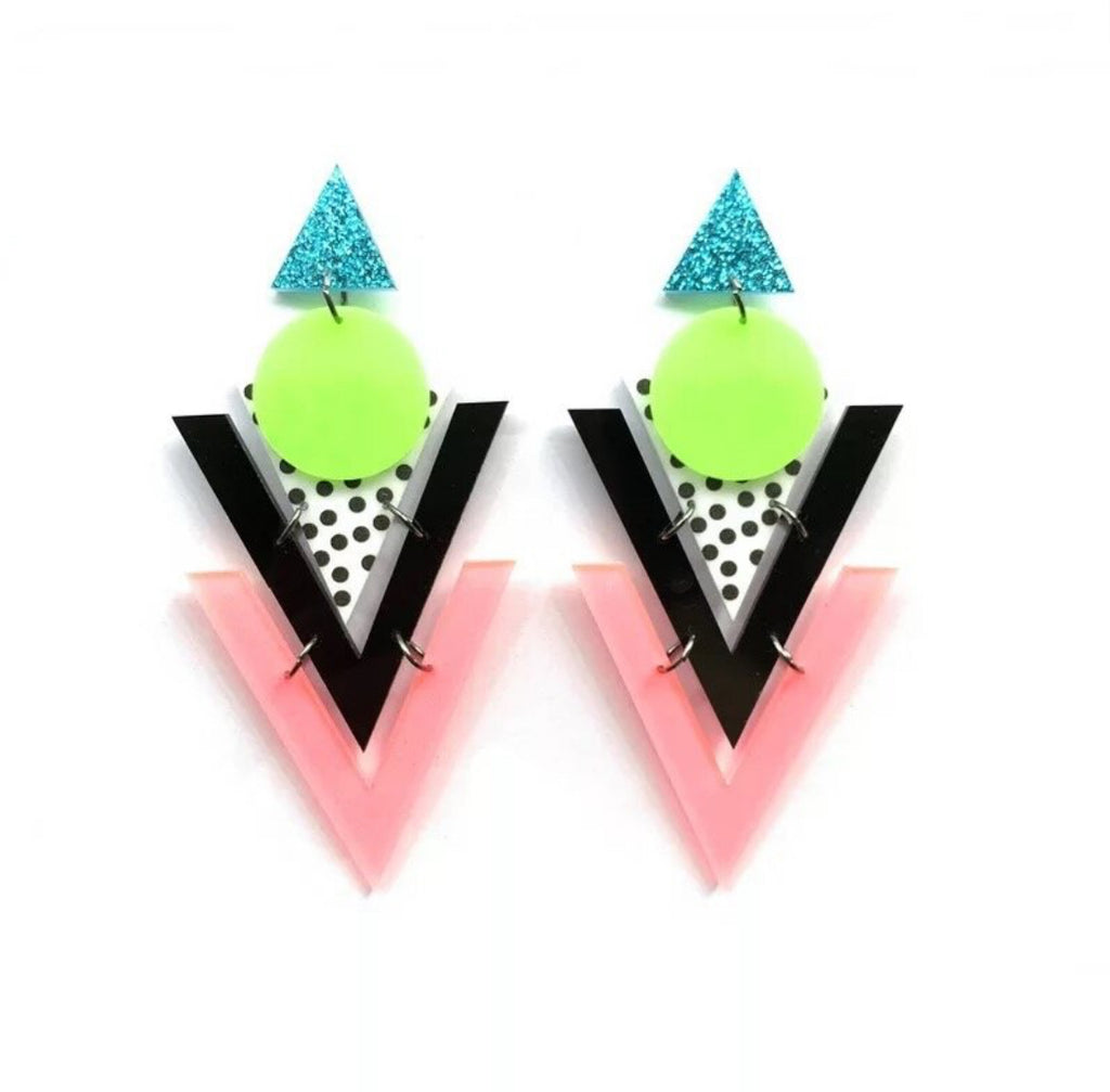 Funky Fresh Dressed - Earrings