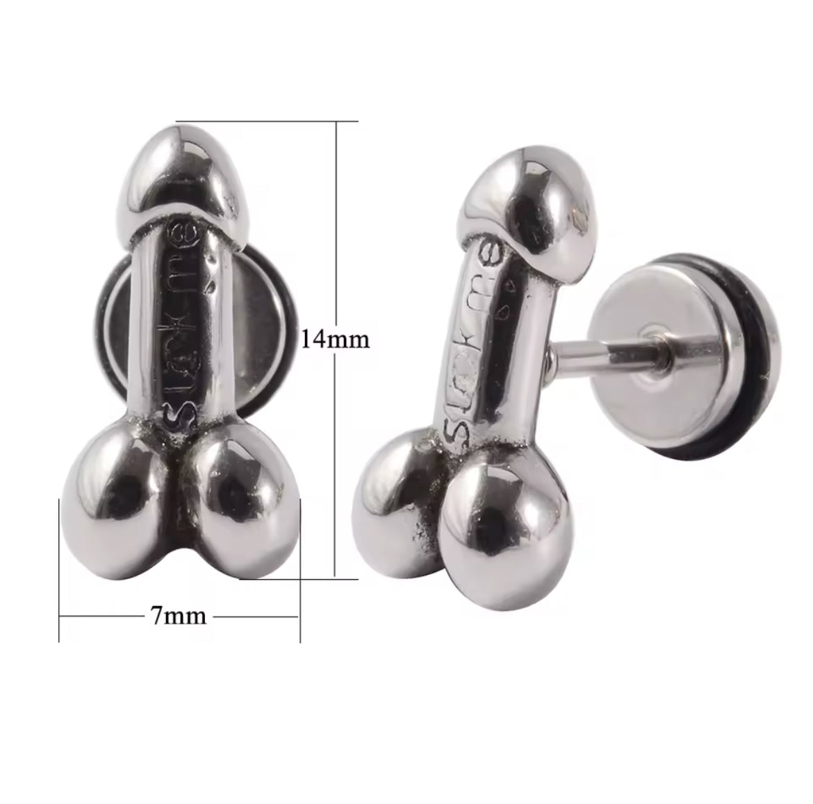 Mini Dick - Earrings