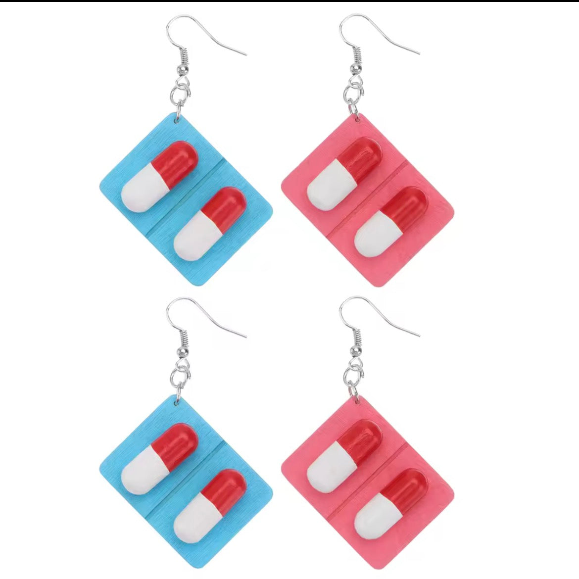 Take A Chill Pill - Earrings