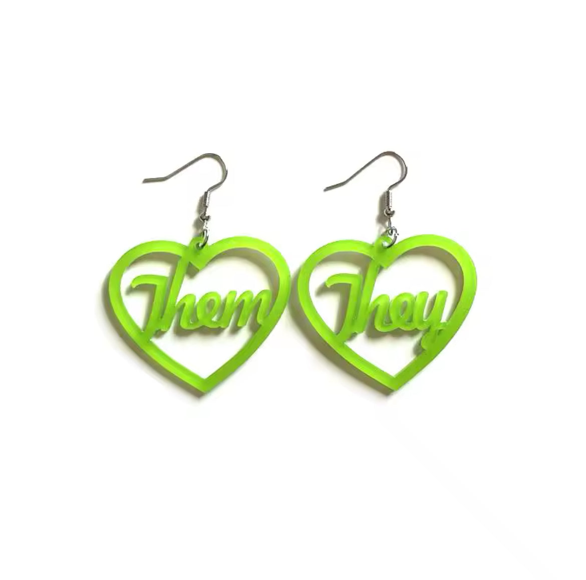 Ask My Pronouns - Earrings