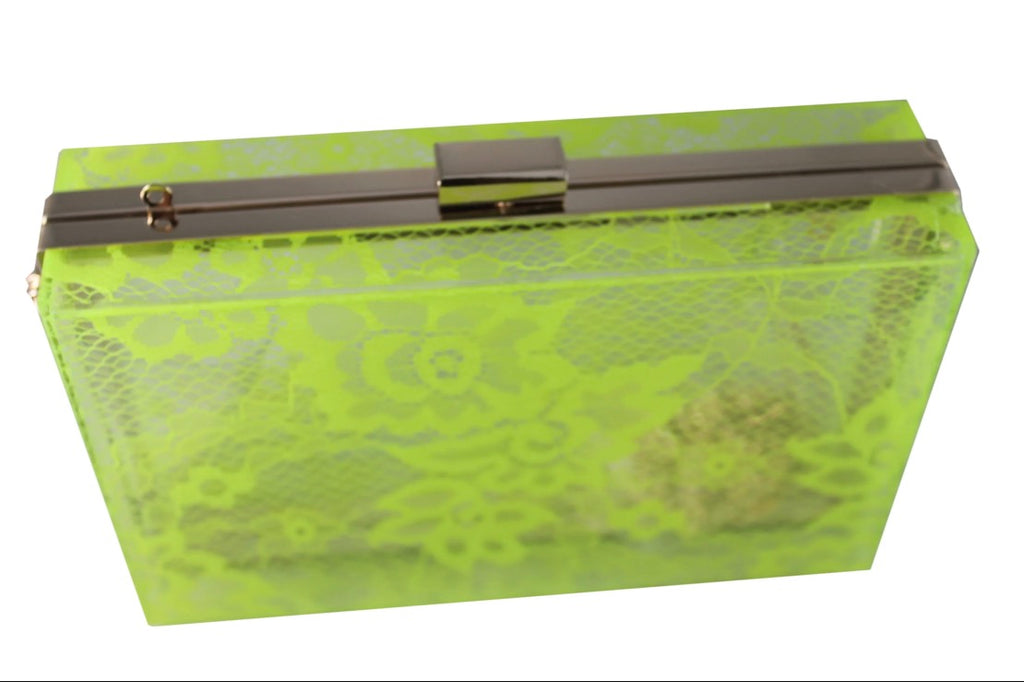 See Through Lace - Clutch