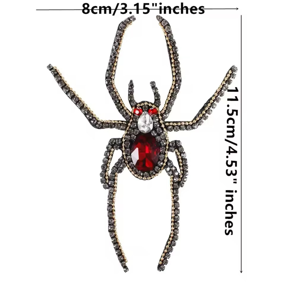 Black Widow - Earrings