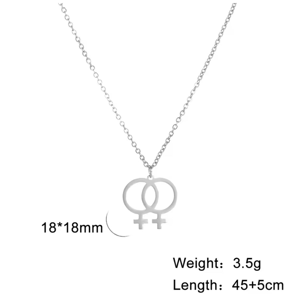 Girls Who Like Girls - Necklace