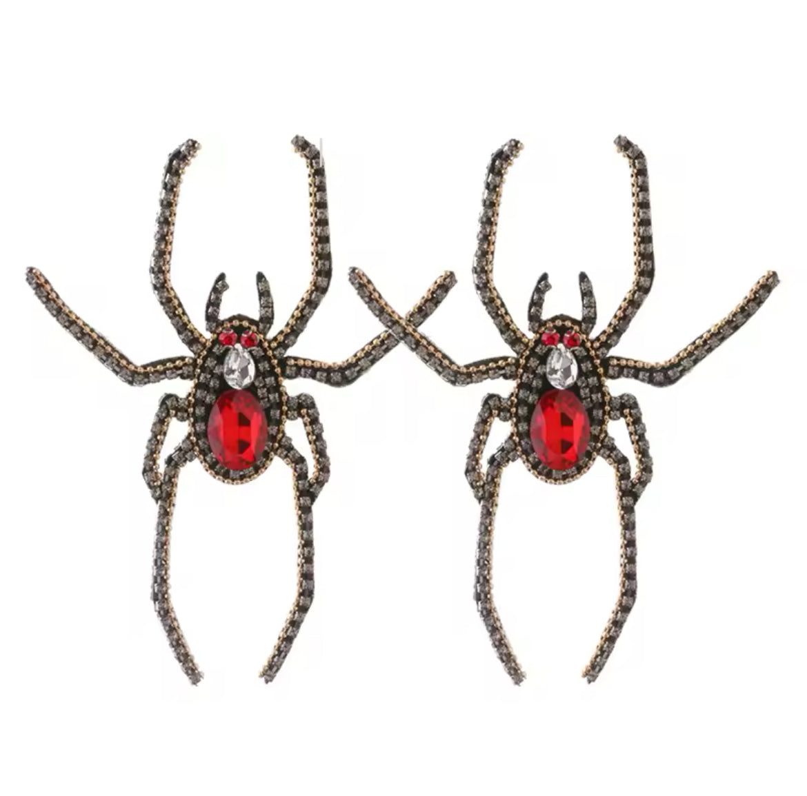 Black Widow - Earrings